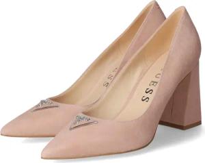 Guess Pumps für Damen im SALE - Gr. 39 - rosa - Rauleder