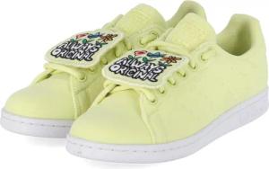Adidas Low Sneaker STAN SMITH für Damen im SALE - Gr. 42 - gelb - Textil