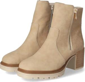 Rieker Stiefeletten für Damen im SALE - Gr. 41 - beige - Kunstleder