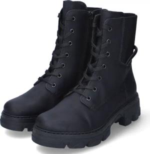 Rieker Stiefeletten für Damen im SALE - Gr. 41 - schwarz - Kunstleder