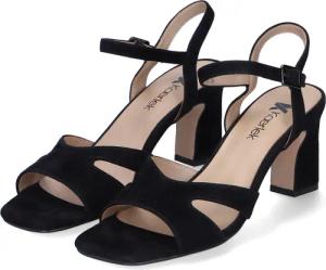 Kaerlek Riemchensandaletten für Damen im SALE - Gr. 36 - schwarz - Rauleder