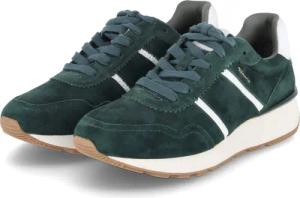 Tamaris Low Sneaker für Damen - Gr. 39 - grün - Rauleder