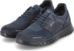 IGI & Co. Halbschuhe für Herren - Gr. 44 - blau - Leder und Synthetik,Leder & Textil