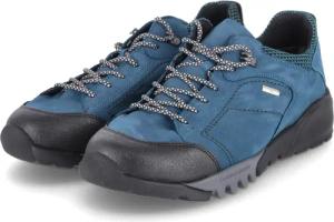 Waldläufer Outdoorschuhe H-FRITZ für Herren - Gr. 42 - blau - Leder & Textil