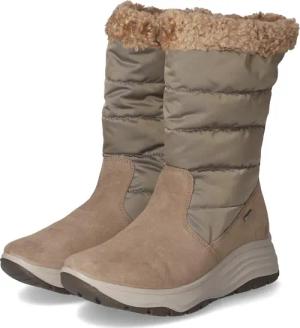 IGI & Co. Winterstiefel für Damen - Gr. 40 - taupe - Leder & Textil