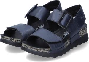 Rieker Sandalen für Damen - Gr. 39 - blau - Synthetik