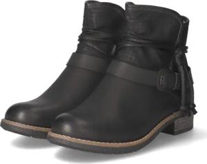 Rieker Winterstiefeletten für Damen im SALE - Gr. 38 - schwarz - Kunstleder