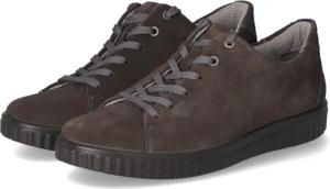 Beliana Halbschuhe für Damen - Gr. 38 - grau - Leder,Rauleder