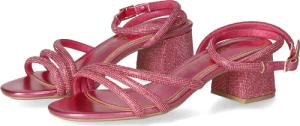 Buffalo Riemchensandaletten LILLY SPARK für Damen im SALE - Gr. 36 - pink - Synthetik