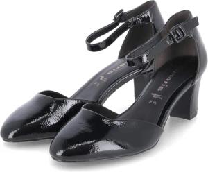 Tamaris Pumps für Damen - Gr. 37 - schwarz - Synthetik