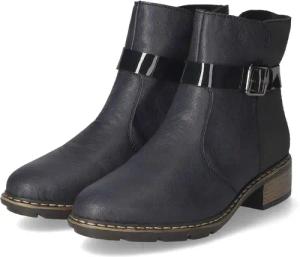 Rieker Stiefeletten für Damen im SALE - Gr. 42 - blau - Kunstleder