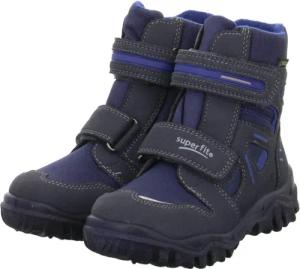 Superfit Winterstiefeletten Husky 2 für Jungen im SALE - Gr. 27 - blau - Synthetik