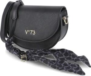 V°73 Flap Bag ALICE - schwarz - Synthetik