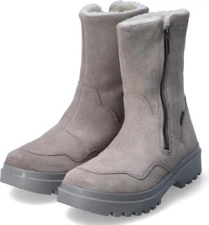 Superfit Winterstiefel ABBY für Mädchen im SALE - Gr. 28 - beige - Rauleder