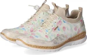 Rieker Low Sneaker für Damen - Gr. 36 - mehrfarbig - Textil & Synthetik