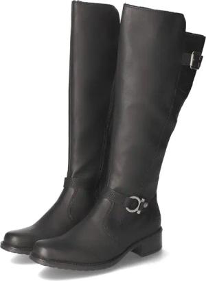 Rieker Stiefel für Damen im SALE - Gr. 37 - schwarz - Kunstleder