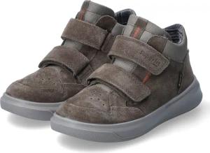 Superfit High Sneaker COSMO für Jungen im SALE - Gr. 35 - braun - Leder & Textil