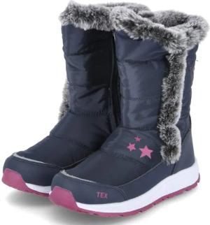 Lurchi Winterstiefel ABYRA für Mädchen - Gr. 31 - blau - Textil & Synthetik