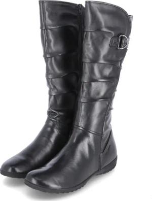 Josef Seibel Stiefel NALY 23 für Damen - Gr. 40 - schwarz - Leder & Textil