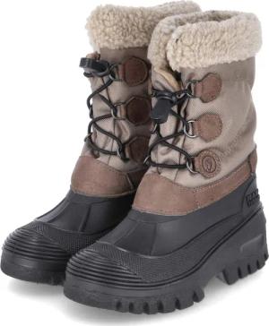 Lurchi Winterstiefel FINO für Mädchen im SALE - Gr. 31 - beige - Textil & Synthetik