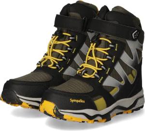 Lurchi Winterstiefeletten LENNO für Jungen im SALE - Gr. 32 - grün - Textil & Synthetik