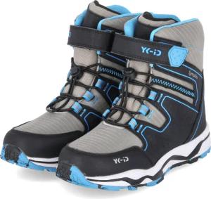 Lurchi Snowboots LUCIAN für Jungen im SALE - Gr. 28 - grau - Textil & Synthetik