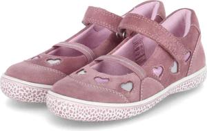 Lurchi Ballerinas TESS für Mädchen - Gr. 32 - rosa - Rauleder