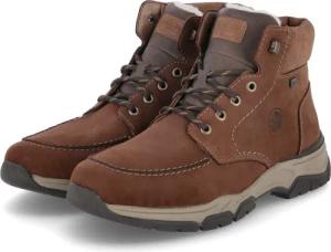 Rieker Winterboots für Herren - Gr. 42 - braun - Rauleder