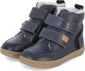 Lurchi Winterstiefeletten MILIO für Kinder im SALE - Gr. 26 - blau - Glattleder