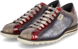 Harris Low Sneaker für Herren - Gr. 10 - mehrfarbig - Leder