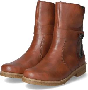 Rieker Winterstiefeletten für Damen - Gr. 38 - braun - Kunstleder