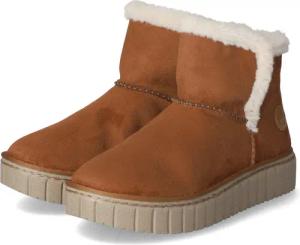 Rieker Winterstiefeletten für Damen im SALE - Gr. 39 - braun - Textil