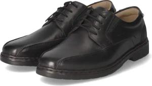 Josef Seibel Halbschuhe ALASTAIR 04 für Herren im SALE - Gr. 49 - schwarz - Glattleder