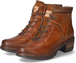 Pikolinos Schnürstiefeletten SAN SEBASTIA für Damen im SALE - Gr. 36 - braun - Glattleder