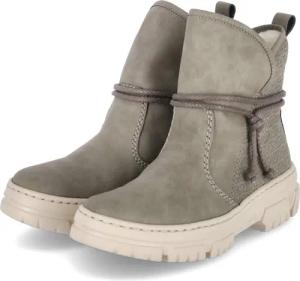 Rieker Winterstiefeletten für Damen im SALE - Gr. 41 - grün - Kunstleder