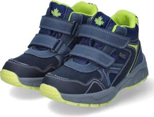 Indigo High Sneaker für Jungen im SALE - Gr. 33 - blau - Textil & Synthetik
