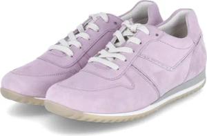 Paul Green Low Sneaker für Damen - Gr. 7 - violett - Rauleder