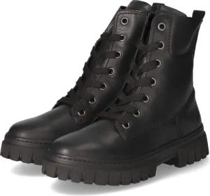 Gabor Schnürstiefeletten für Damen - Gr. 43 - schwarz - Leder