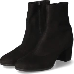 42Plus Stiefeletten für Damen im SALE - Gr. 43 - schwarz - Rauleder