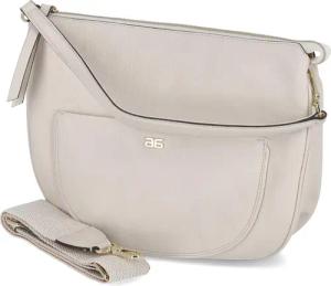 Abro Hobo Bag CLARA BIG im SALE - beige - Leder