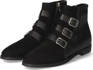 42Plus Stiefeletten für Damen im SALE - Gr. 44 - schwarz - Leder