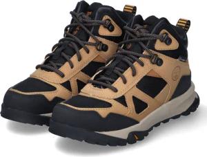 Timberland High Sneaker LINCOLN PEAK für Jungen im SALE - Gr. 35 - braun - Leder & Textil