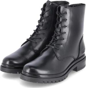 Josef Seibel Schnürstiefeletten STACEY 07 für Damen - Gr. 36 - schwarz - Leder,Glattleder