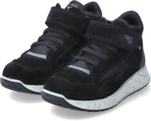 Lurchi Low Sneaker CORBY für Jungen im SALE - Gr. 31 - schwarz - Leder & Textil