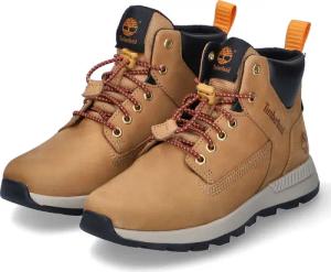 Timberland Schnürstiefeletten KILLINGTON TREKKER für Jungen im SALE - Gr. 32 - braun - Leder & Textil
