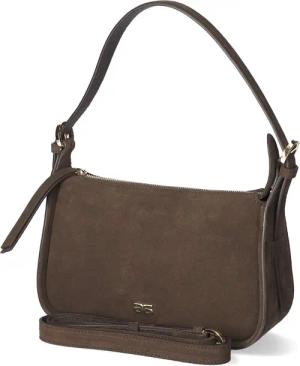 Abro Schultertasche BEST FRIEND - braun - Leder