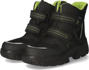 Richter Winterstiefeletten für Jungen im SALE - Gr. 30 - schwarz - Textil & Synthetik