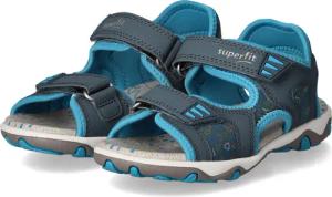 Superfit Sandalen MIKE 3.0 für Jungen im SALE - Gr. 31 - blau - Textil & Synthetik