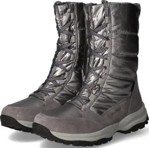 Richter Winterstiefeletten für Mädchen im SALE - Gr. 32 - grau - Leder & Textil