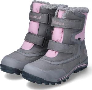 Timberland Winterstiefeletten CHILLBERG 2-STRAP GTX für Mädchen im SALE - Gr. 40 - grau - Leder & Textil
